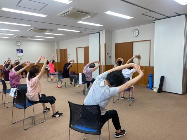 🌴サマーイベントのお知らせ🌴

涼しいお部屋でサマーロコモ教室開催中です☺︎
椅子を使った筋力トレーニング🪑初めての方も大歓迎✨
7.8月限定の人気のイベントですので、お早めにお申込ください‼︎

日時◆7/28.8/4.8/18.8/25 各日月曜日
時間◆9:15〜10:15
料金◆660円（都度払い）

お問合せ先◆北部スポーツ・レクリエーションパーク
　　　　　　☎︎026-266-0582

お電話お待ちしております☺︎

#北レク
#サマーイベント
#サマーロコモ体操
#体を動かして気持ちも元気に